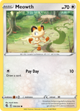 Meowth - 199/264 - - FUSION STRIKE - Pokemon - Common | AA21-40