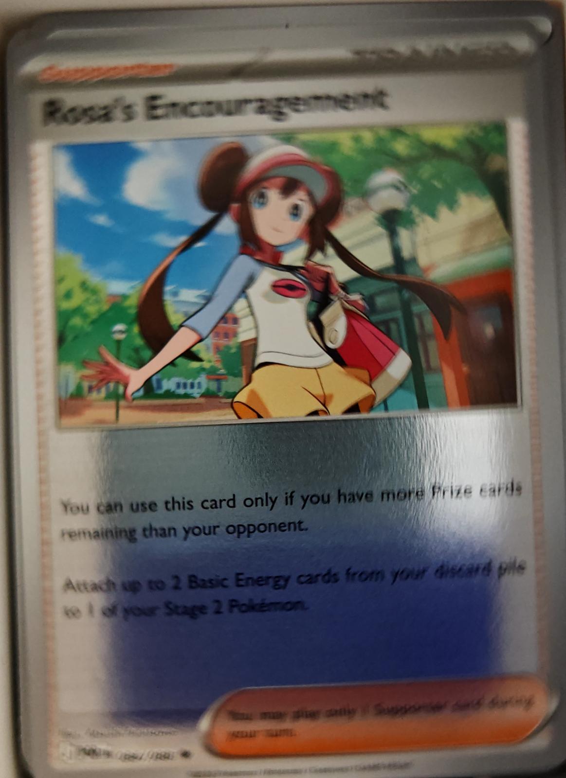 Rosa's Encouragement - 084/088 - Reverse Holo - PERFECT ORDER - Pokemon - | AA20-53