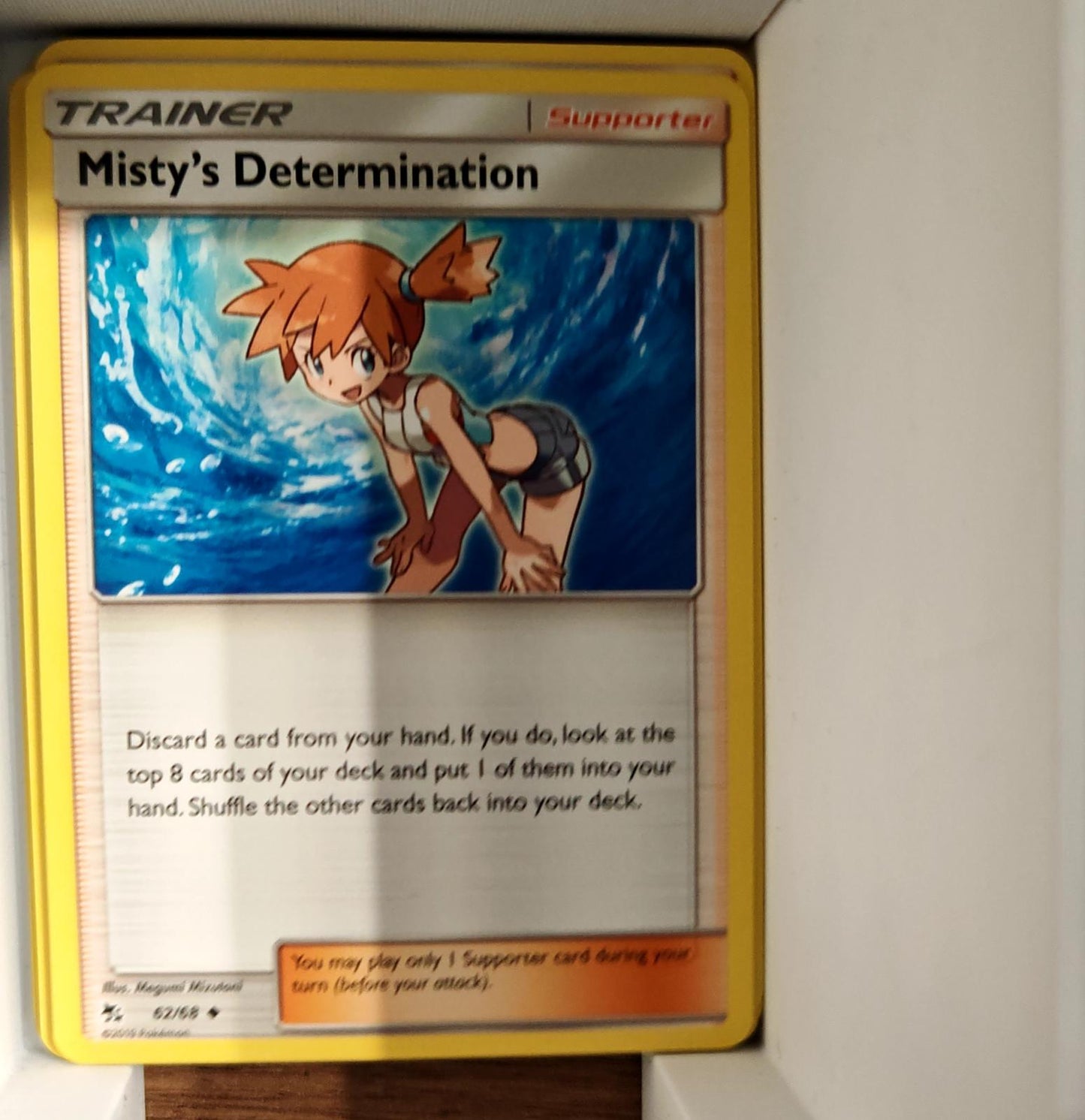 Misty's Determination - 62/68 - - HIDDEN FATES - Pokemon - Uncommon | AA70-15