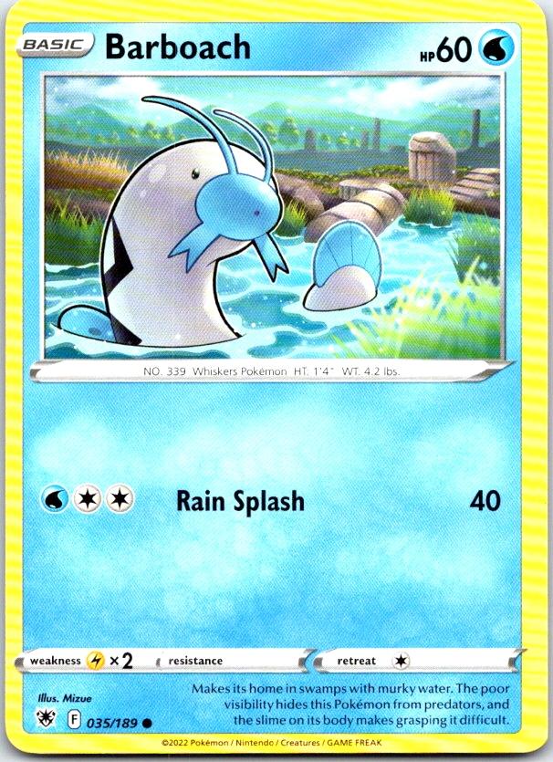 Barboach - 035/189 - - ASTRAL RADIANCE - Pokemon - Common | AC09-46