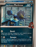 Team Rocket's Murkrow - 127/182 - - DESTINED RIVALS - Pokemon - | AA12-39