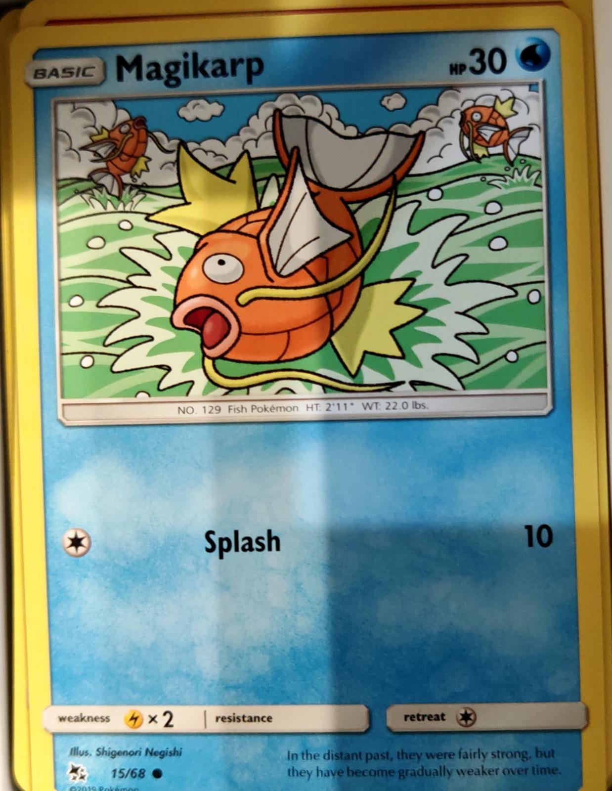 Magikarp - 15/68 - - HIDDEN FATES - Pokemon - Common | AA71-28