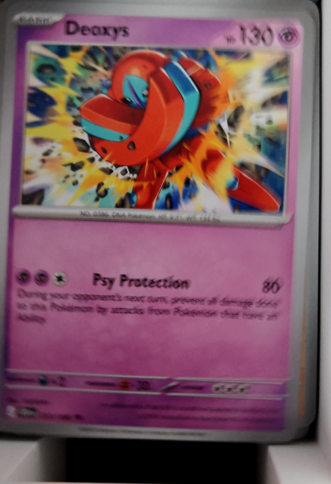 Deoxys - 033/086 - - CHAOS RISING - Pokemon - Uncommon | AA45-86
