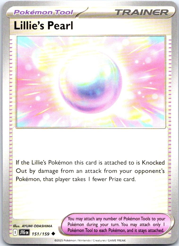 Lillie's Pearl - 151/159 - - JOURNEY TOGETHER - Pokemon - Uncommon | AB16-16