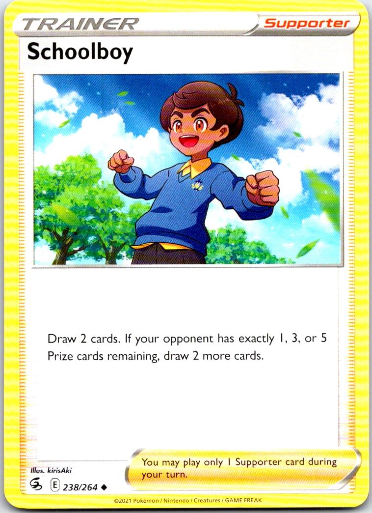 Schoolboy - 238/264 - - FUSION STRIKE - Pokemon - Uncommon | AB41-32