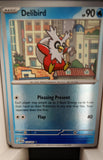 Delibird - 018/086 - Reverse Holo - CHAOS RISING - Pokemon - Uncommon | AA31-69