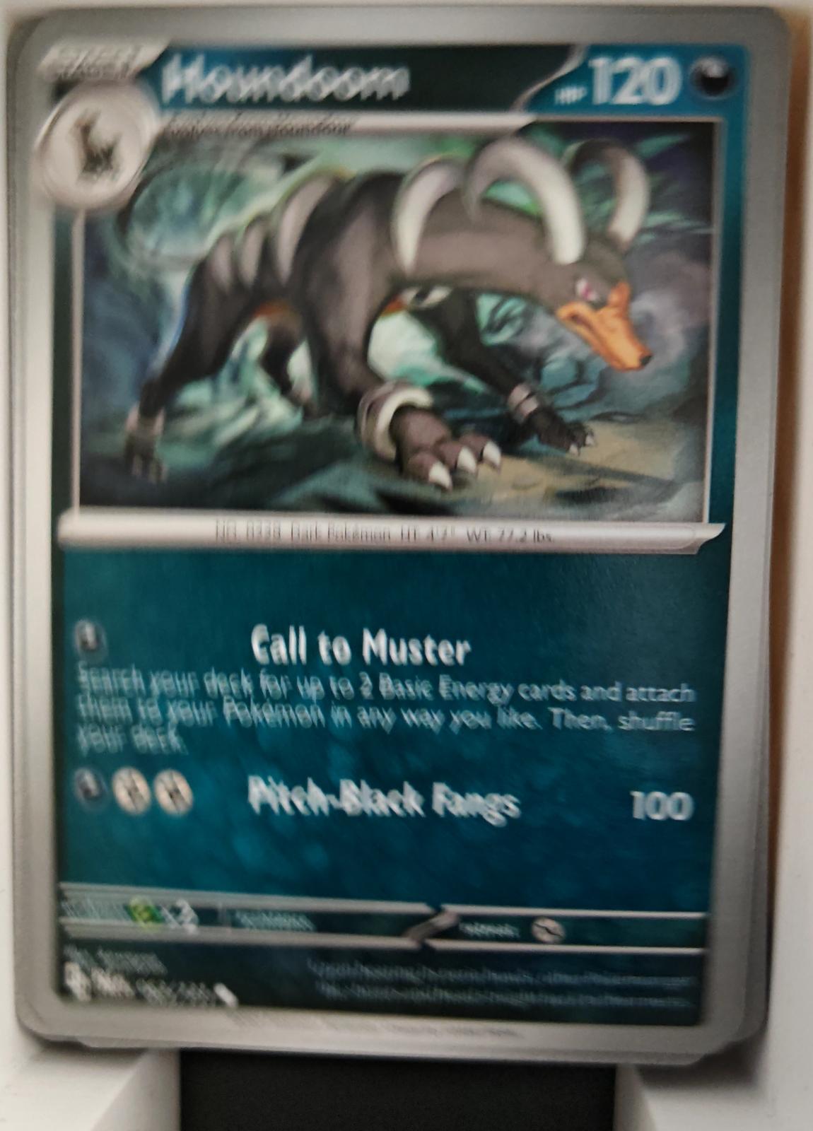 Houndoom - 063/131 - - PRISMATIC EVOLUTIONS - Pokemon - Common | AA27-69