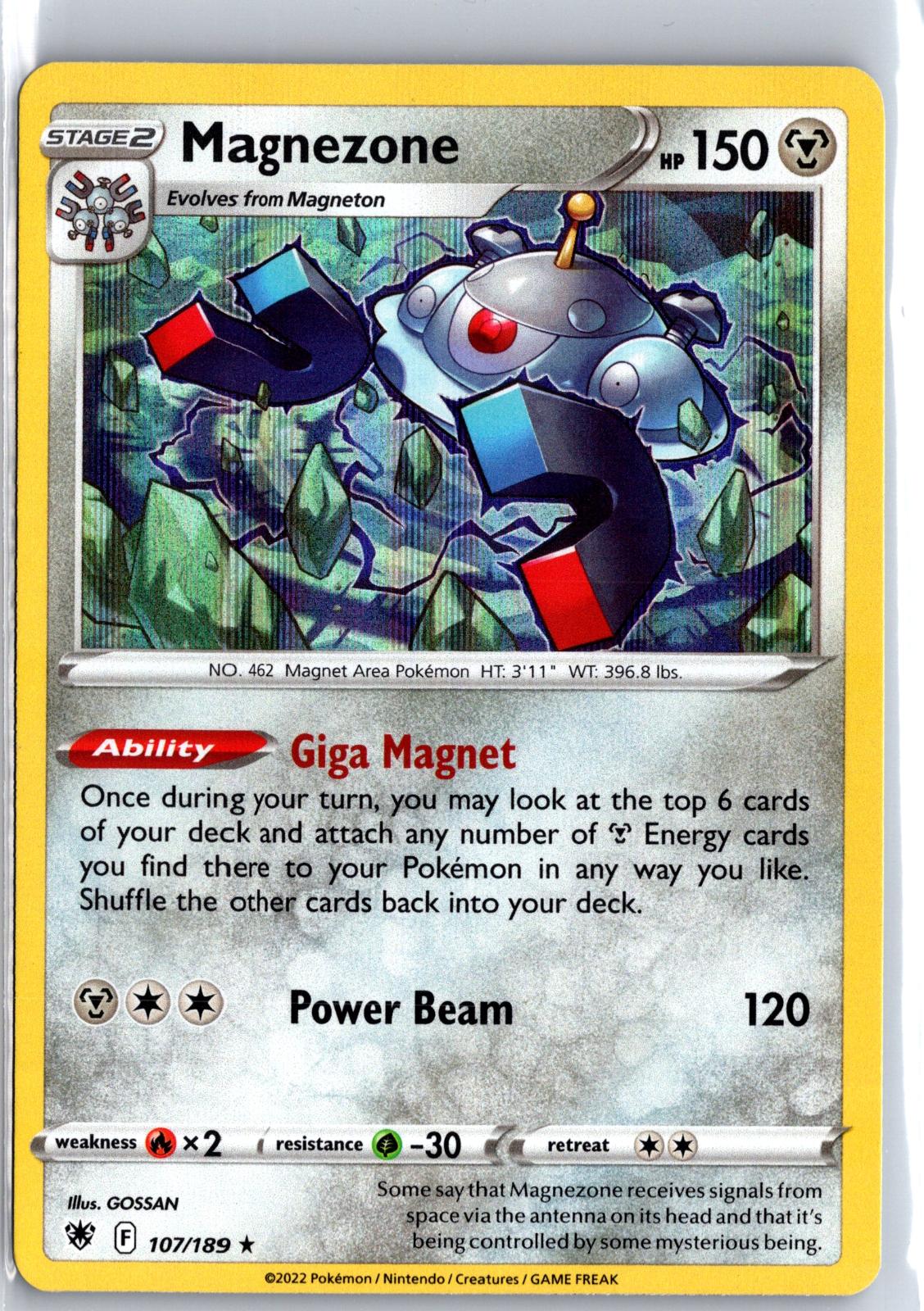Magnezone - 107/189 - Holo - ASTRAL RADIANCE - Pokemon - Rare | AB05-65