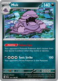 Muk - 127/198 - Reverse Holo - SCARLET & VIOLET - Pokemon - Uncommon | AA49-46