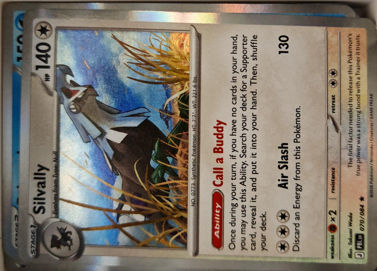 Silvally - 070/084 - Holo - PITCH BLACK - Pokemon - Rare | AA14-30