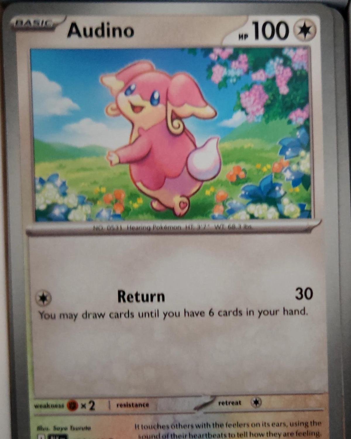 Audino - 074/086 - - BLACK BOLT - Pokemon - Common | AA47-57