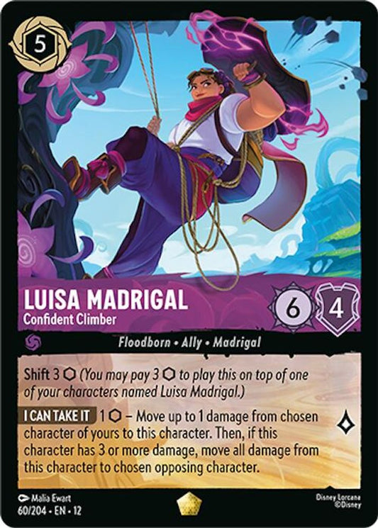 Luisa Madrigal - Confident Climber - 60/204 - - WILDS UNKNOWN - Lorcana - | LAA00-9