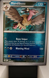 Mandibuzz - 050/084 - Reverse Holo - PITCH BLACK - Pokemon - Common | AA35-44