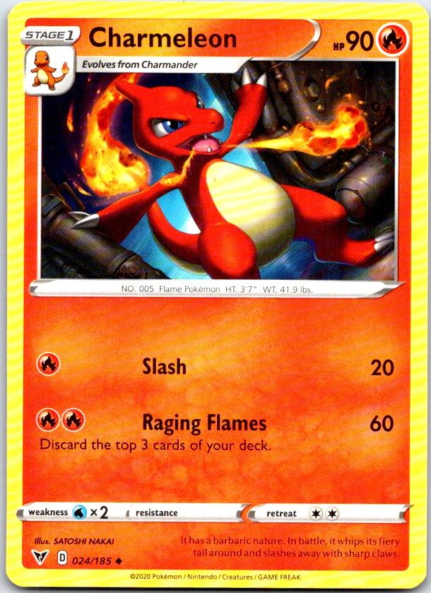 Charmeleon - 024/185 - - VIVID VOLTAGE - Pokemon - Uncommon | AC18-26