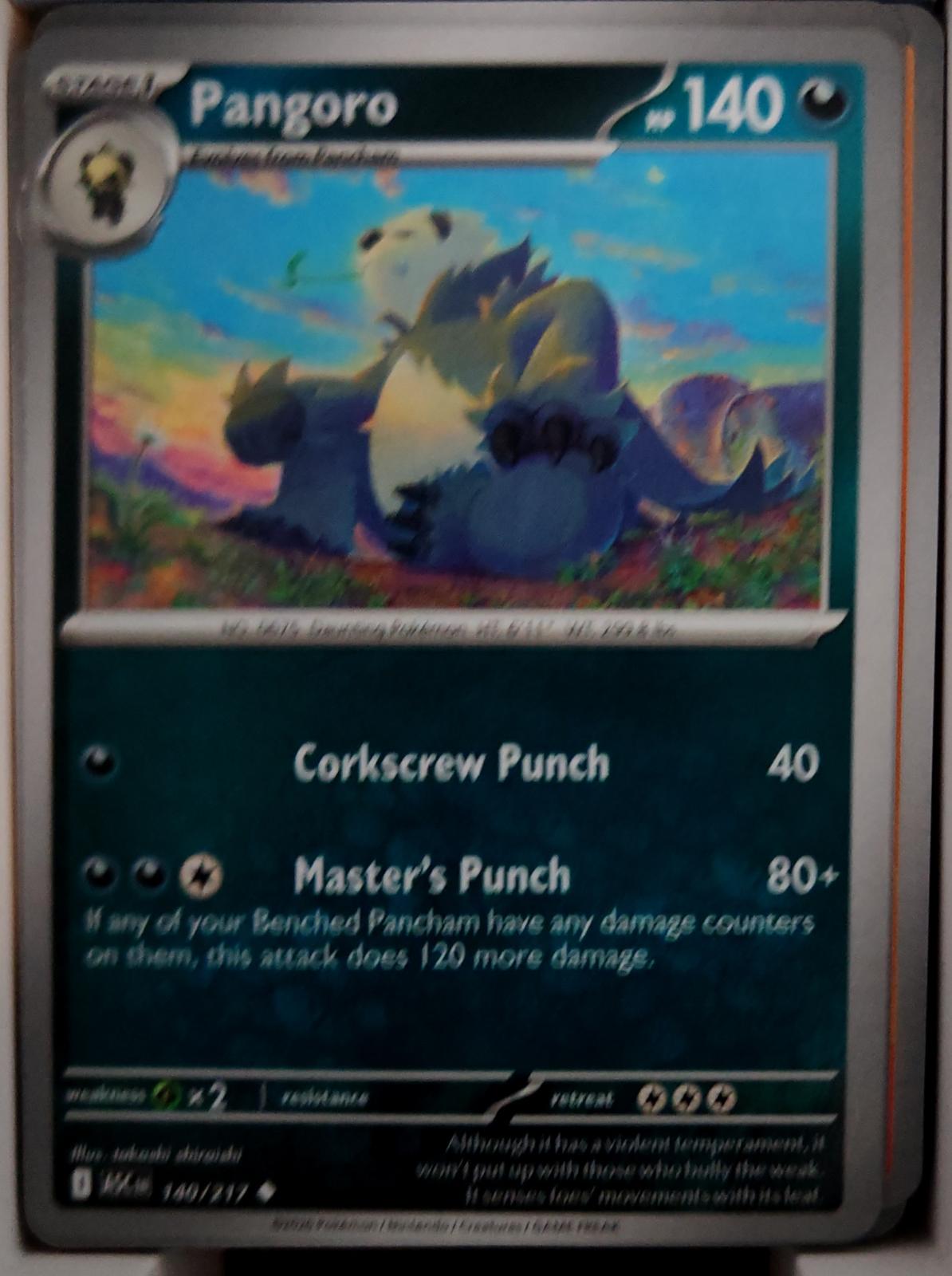 Pangoro - 140/217 - - ASCENDED HEROES - Pokemon - Uncommon | AA45-70