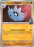 Team Rocket's Pupitar - 095/182 - - DESTINED RIVALS - Pokemon - Common | AA52-27