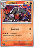 Houndoom - 034/198 - Reverse Holo - SCARLET & VIOLET - Pokemon - Common | AA49-8