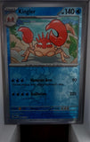 Kingler - 099/165 - Reverse Holo - 151 - Pokemon - Uncommon | AA61-32