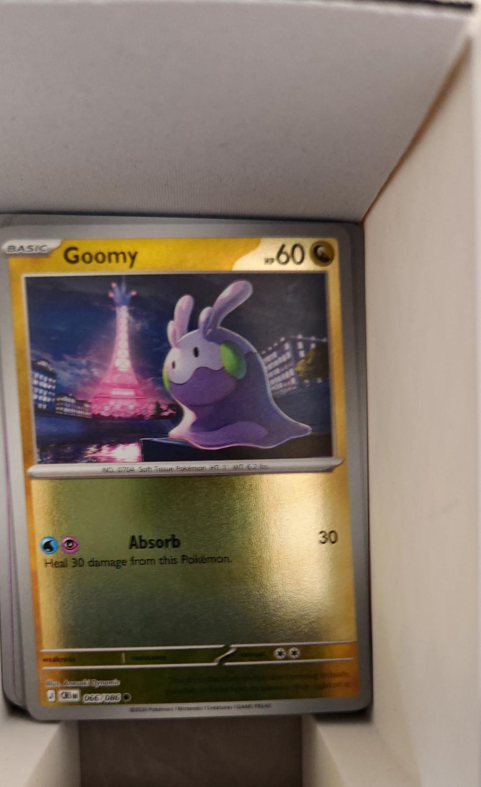 Goomy - 066/086 - Reverse Holo - CHAOS RISING - Pokemon - Common | AA38-57