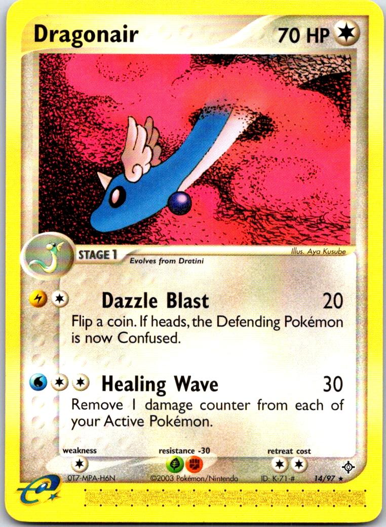 Dragonair - 14/97 - - DRAGON - Pokemon - Rare | AB12-36