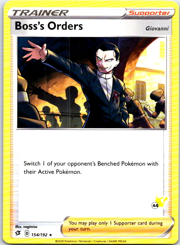 Boss's Orders - 154/192 - - DECK EXCLUSIVES - Pokemon - Rare | AC23-14