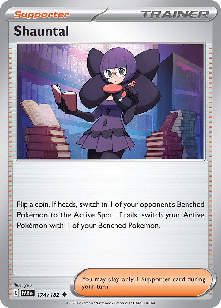 Shauntal - 174/182 - - PARADOX RIFT - Pokemon - Uncommon | AA40-55