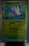 Butterfree - 012/165 - Reverse Holo - 151 - Pokemon - Uncommon | AA61-20