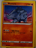 Rhyhorn - 089/196 - - LOST ORIGIN - Pokemon - Common | AA41-4