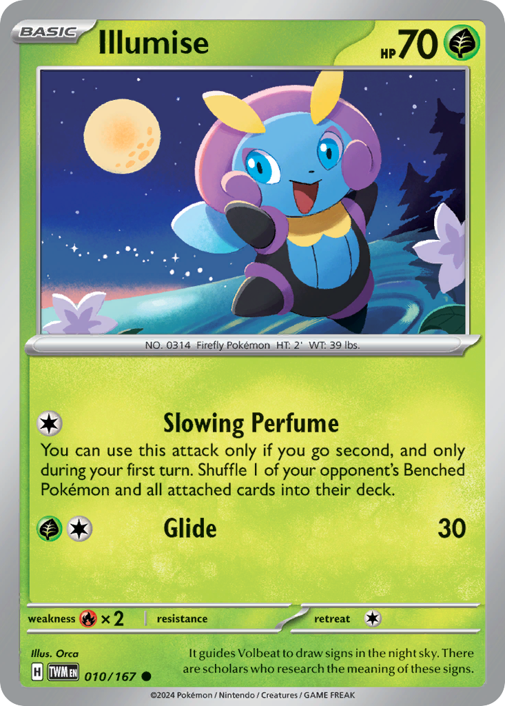 Illumise - 010/167 - - TWILIGHT MASQUERADE - Pokemon - Common | AA76-25