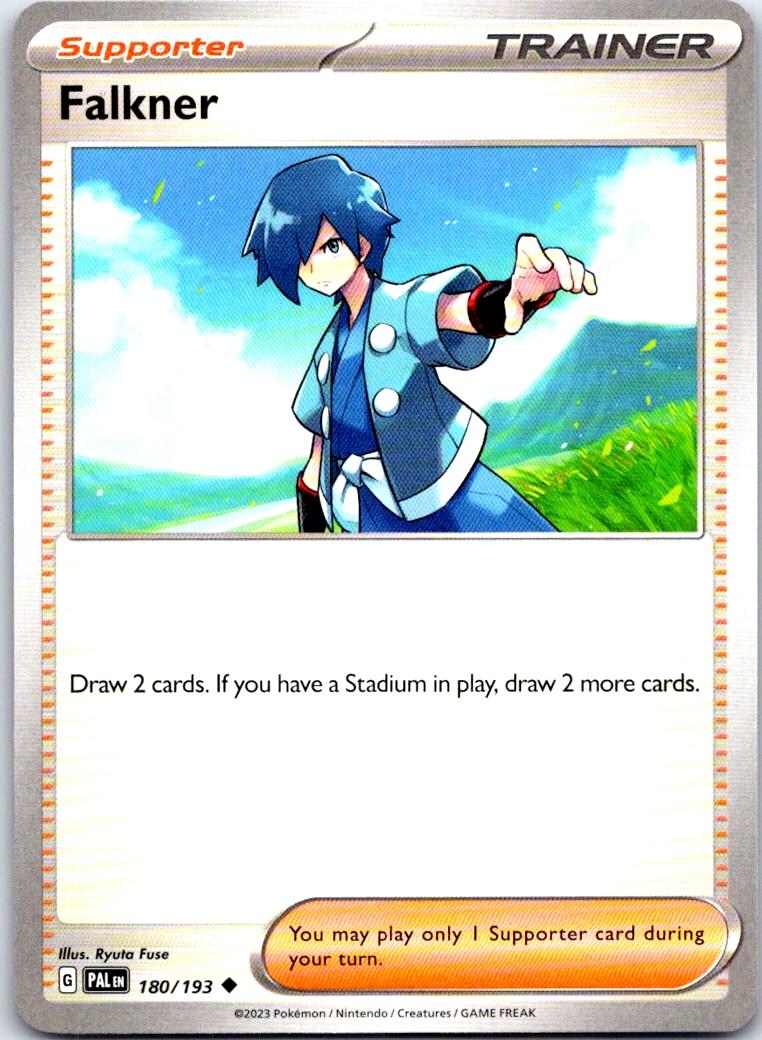Falkner - 180/193 - - PALDEA EVOLVED - Pokemon - Uncommon | AB22-32