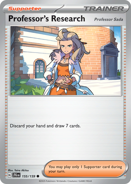 Professor's Research - 155/159 - - JOURNEY TOGETHER - Pokemon - Common | AA20-87