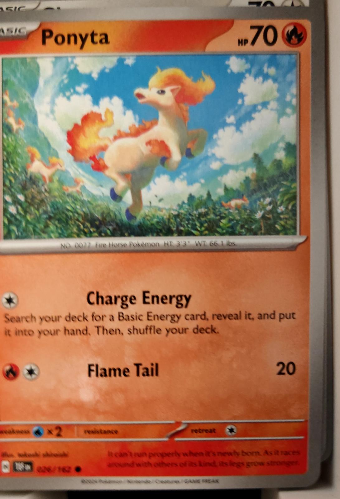 Ponyta - 026/162 - - TEMPORAL FORCES - Pokemon - Common | AA21-100
