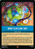 What Else Can I Do? - 163/204 - - WILDS UNKNOWN - Lorcana - Rare | LAA02-83