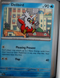Delibird - 018/086 - - CHAOS RISING - Pokemon - Uncommon | AA45-93