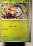 Grubbin - 002/084 - - PITCH BLACK - Pokemon - Common | AA36-92