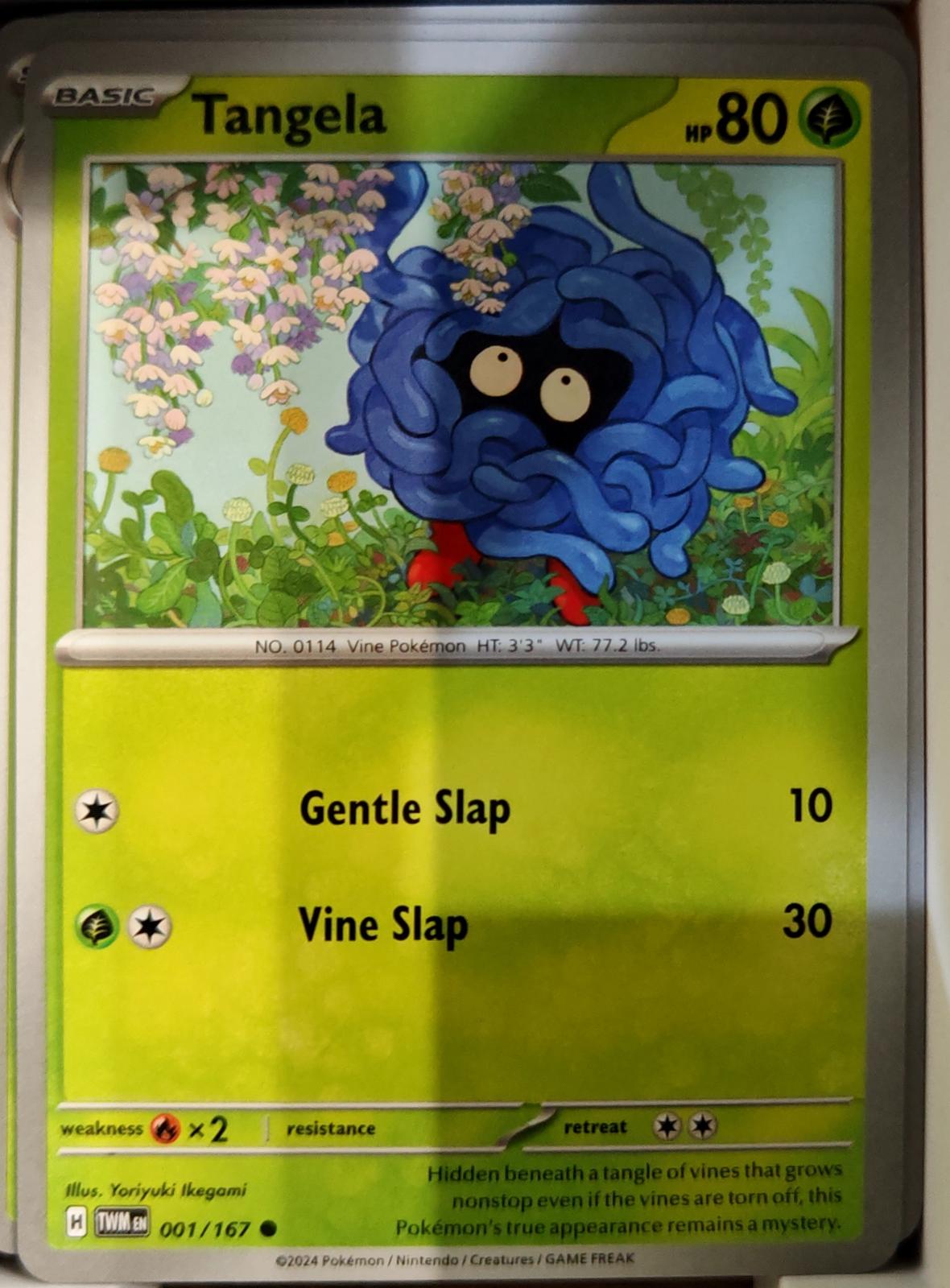 Tangela - 001/167 - - TWILIGHT MASQUERADE - Pokemon - Common | AA76-49
