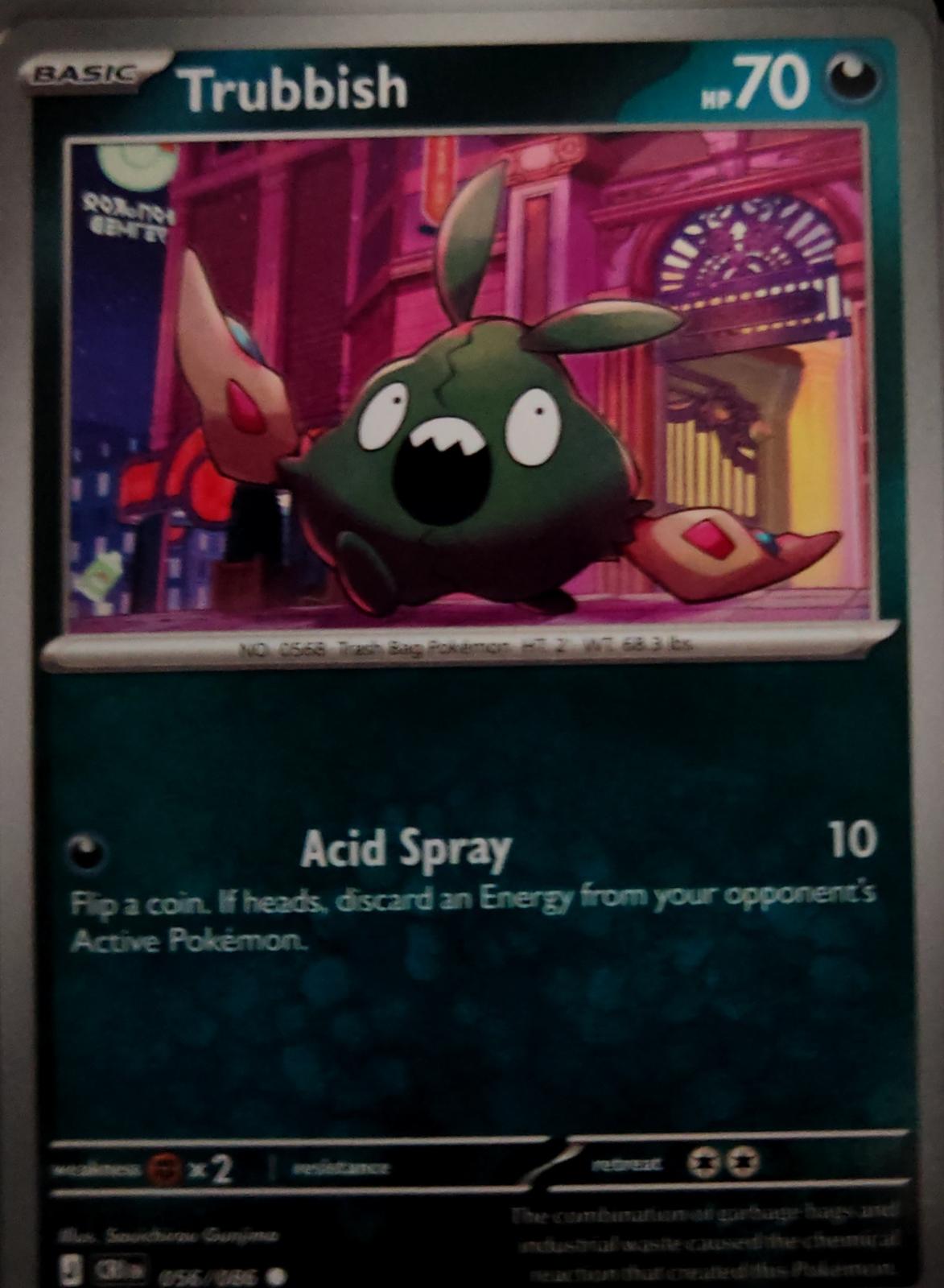 Trubbish - 056/086 - - CHAOS RISING - Pokemon - Common | AA39-60
