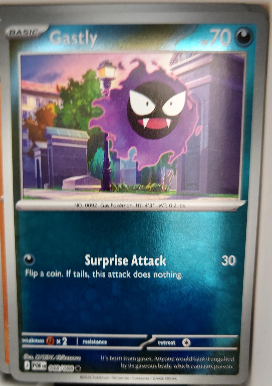 Gastly - 048/088 - Reverse Holo - PERFECT ORDER - Pokemon - Common | AA04-95