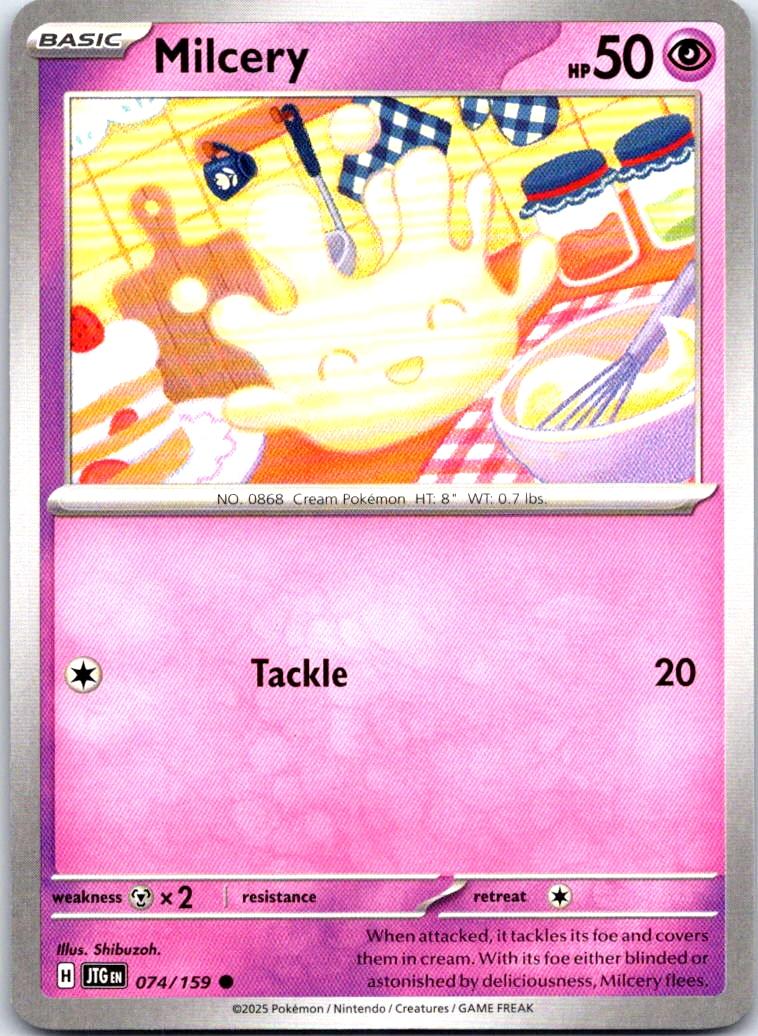 Milcery - 074/159 - - JOURNEY TOGETHER - Pokemon - Common | AB21-4