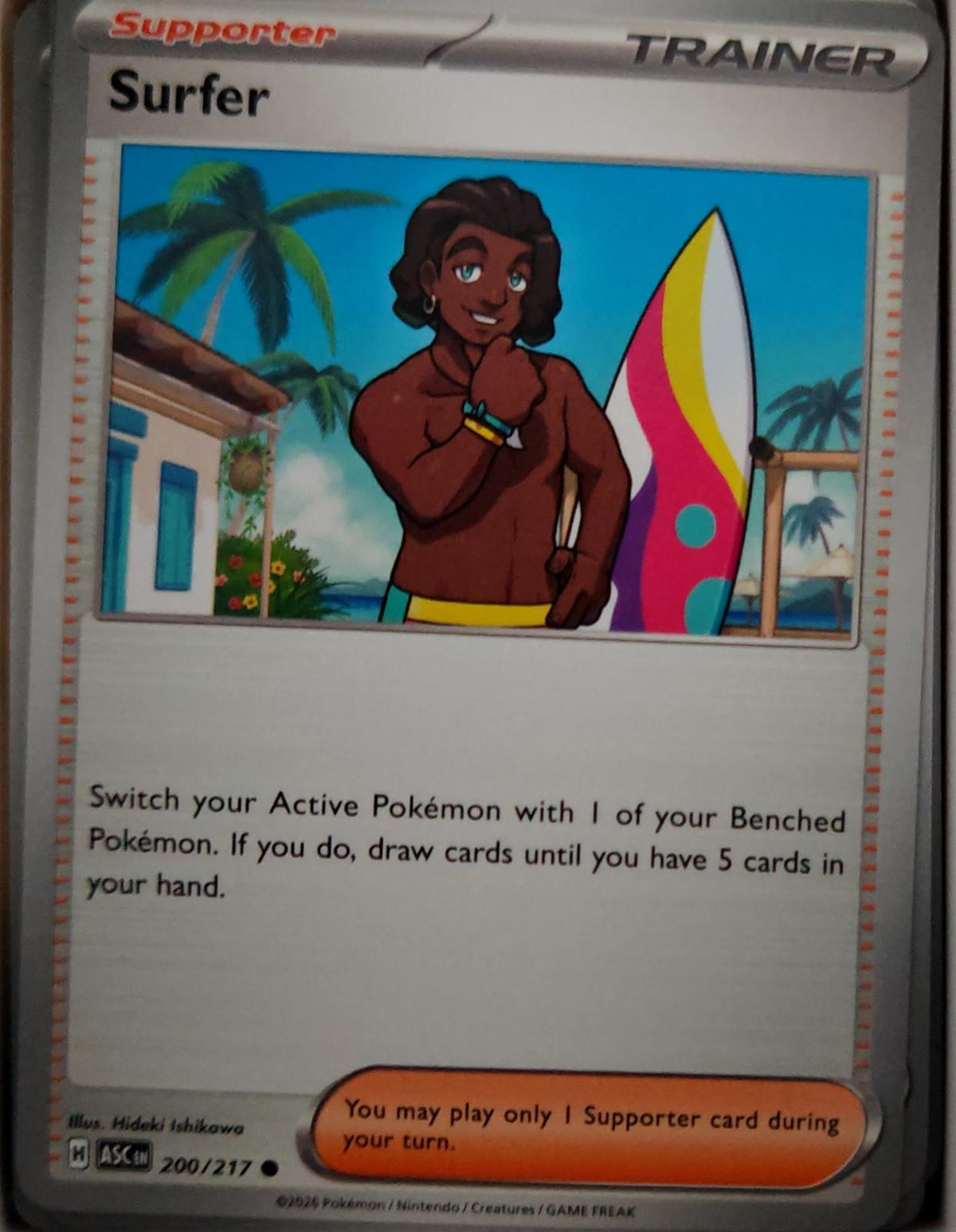 Surfer - 200/217 - - ASCENDED HEROES - Pokemon - Common | AA40-32