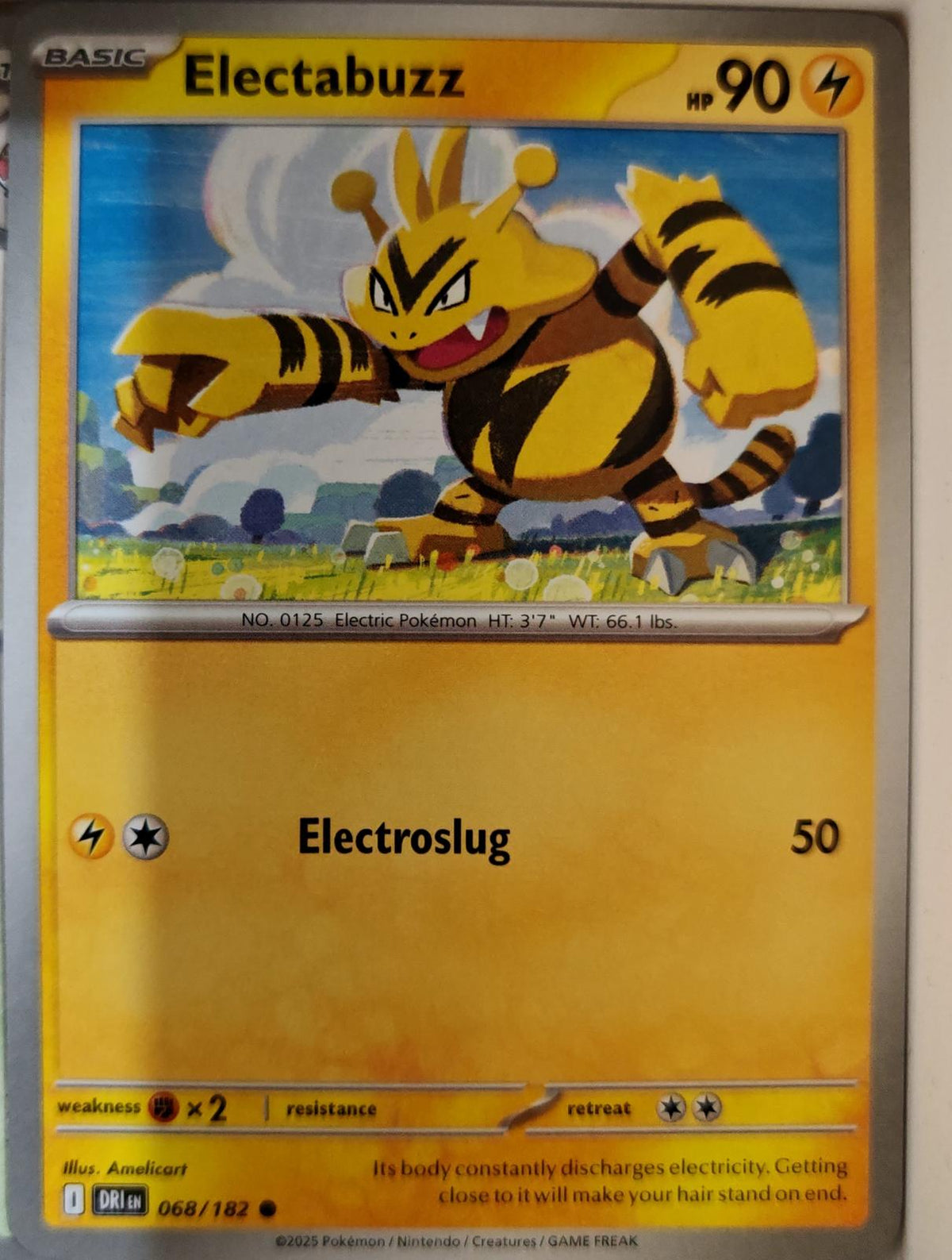 Electabuzz - 068/182 - - DESTINED RIVALS - Pokemon - Common | AA07-47