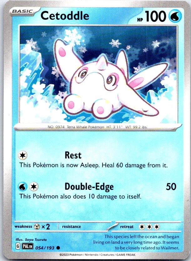 Cetoddle - 054/193 - - PALDEA EVOLVED - Pokemon - Common | AC06-15
