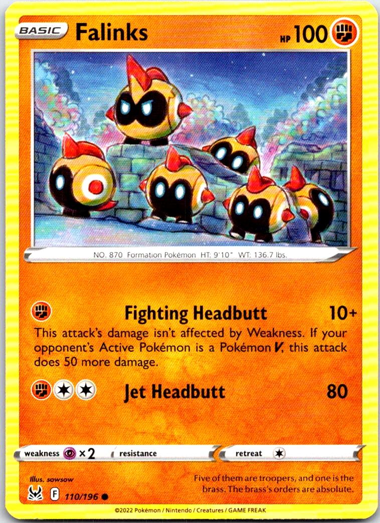 Falinks - 110/196 - - LOST ORIGIN - Pokemon - Common | AB47-48