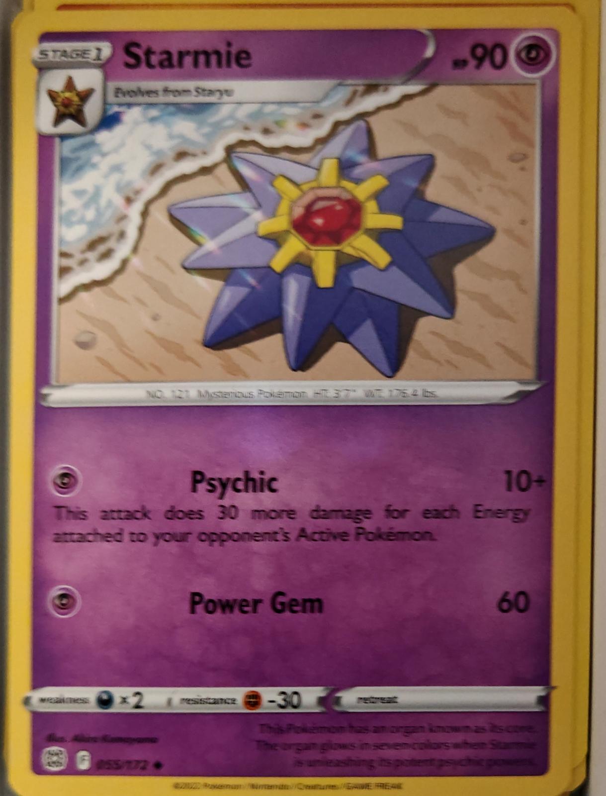 Starmie - 055/172 - - BRILLIANT STARS - Pokemon - Uncommon | AA21-18