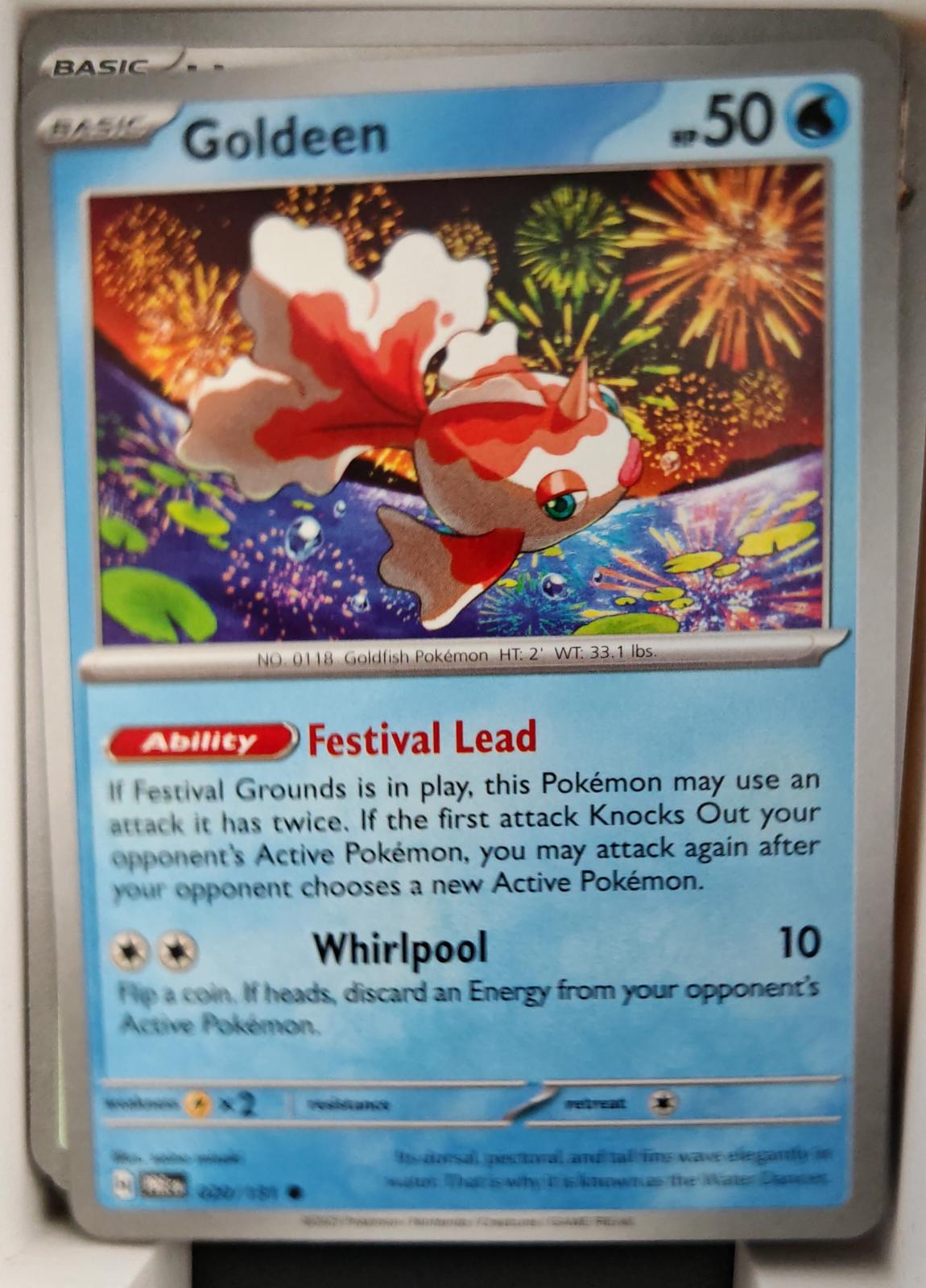 Goldeen - 044/167 - - TWILIGHT MASQUERADE - Pokemon - Common | AA27-39