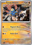 Sandy Shocks - 098/162 - - TEMPORAL FORCES - Pokemon - Uncommon | AA23-7