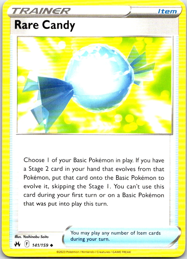 Rare Candy - 141/159 - - CROWN ZENITH - Pokemon - Uncommon | AC20-41