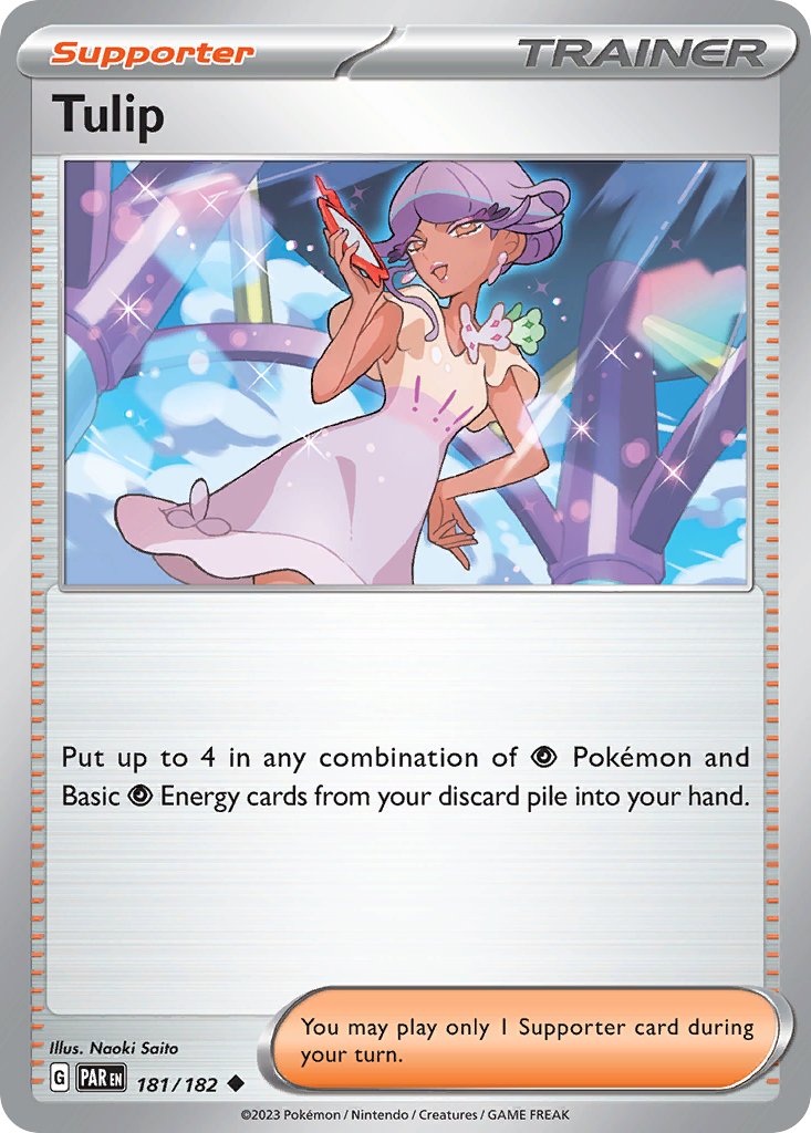 Tulip - 181/182 - - PARADOX RIFT - Pokemon - Uncommon | AA40-56
