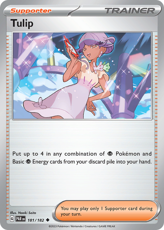 Tulip - 181/182 - - PARADOX RIFT - Pokemon - Uncommon | AA40-56