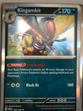 Kingambit - 134/198 - Holo - SCARLET & VIOLET - Pokemon - Rare | AA13-49